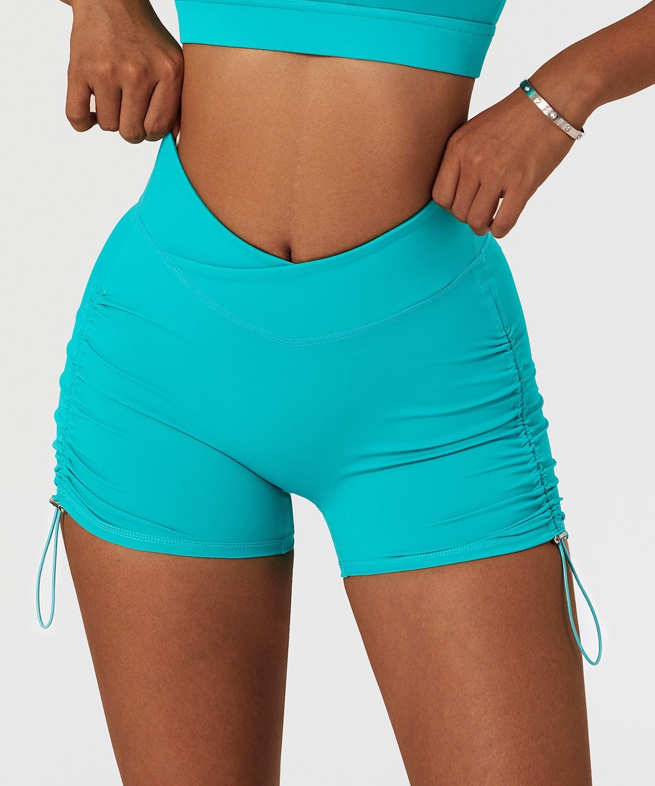 V-Waist Multi Sport Mini Shorts by bornfocus