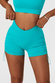 V-Waist Multi Sport Mini Shorts by bornfocus