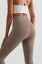 Crossover Waistband Leggings by bornfocus