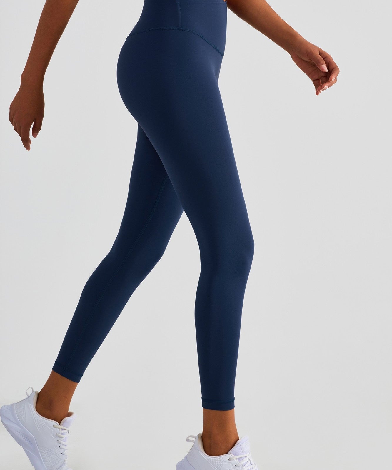 Crossover Waistband Leggings by bornfocus