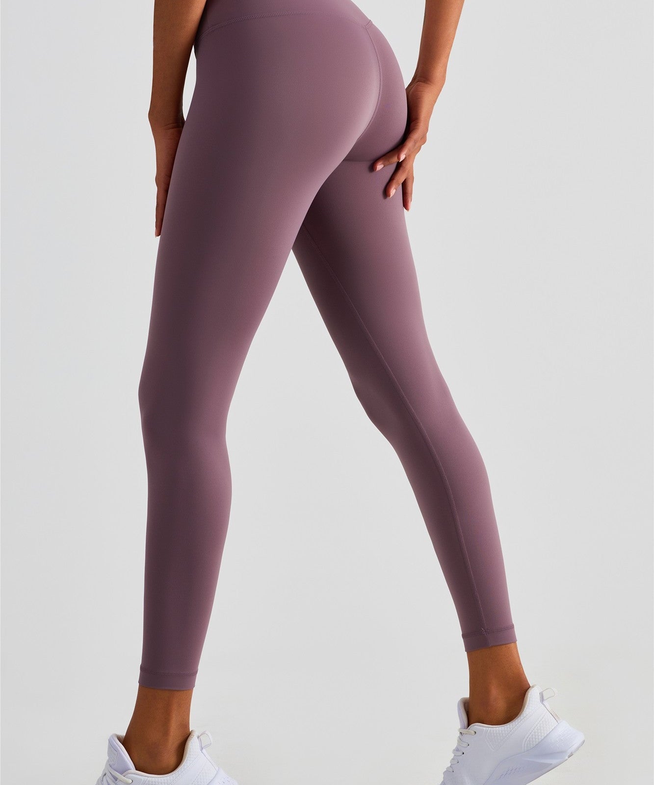 Crossover Waistband Leggings by bornfocus