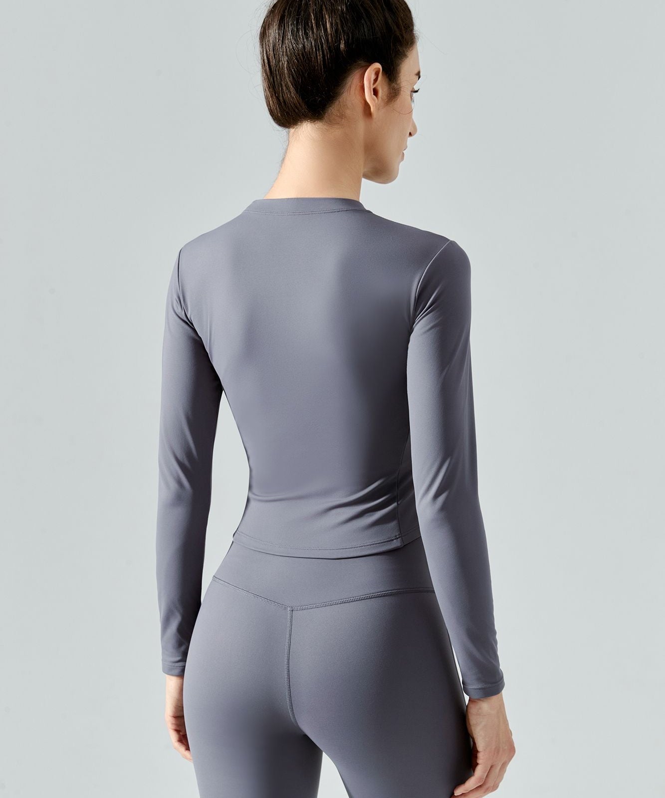 Thermal Long Sleeve Yoga Top by bornfocus