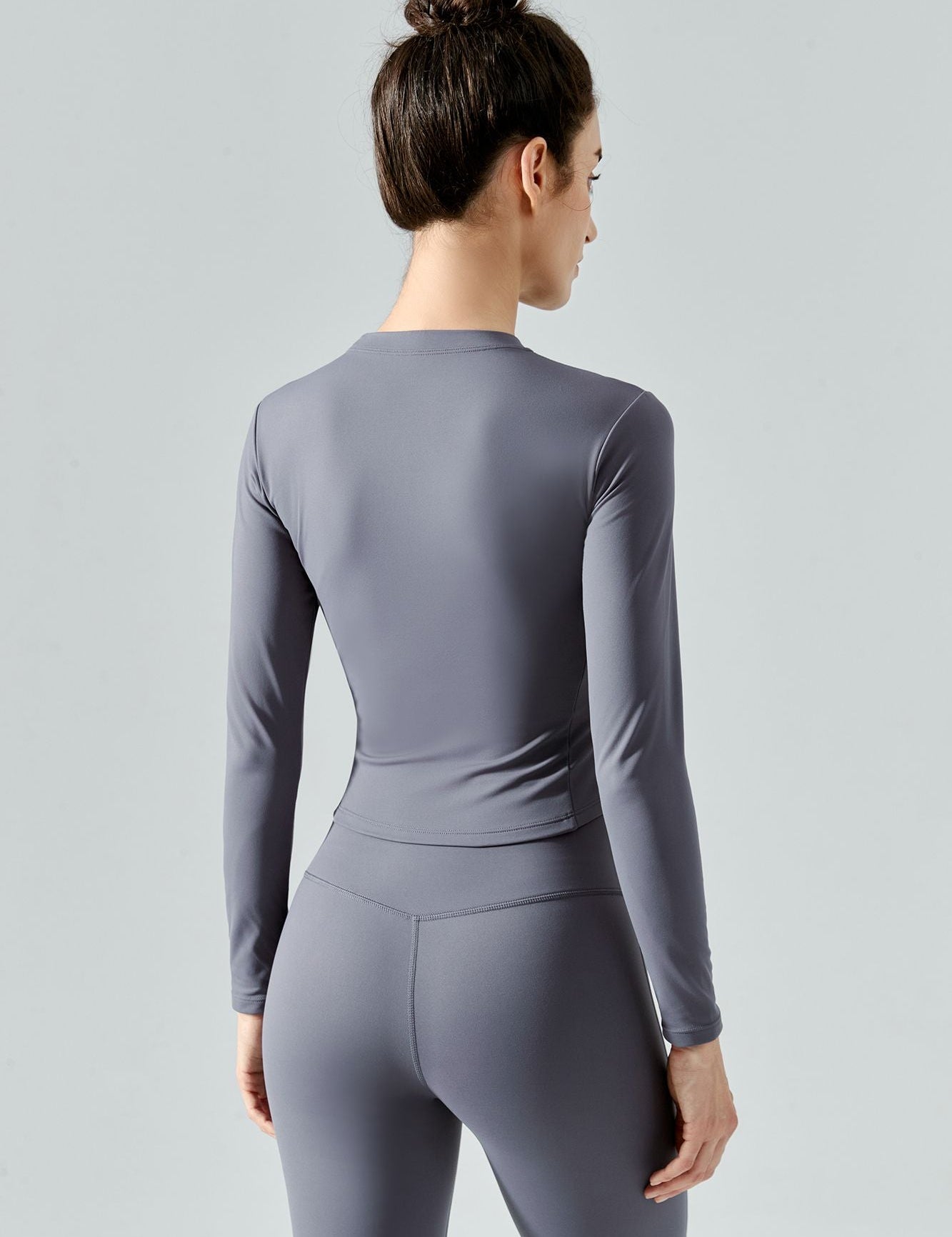 Thermal Long Sleeve Yoga Top by bornfocus