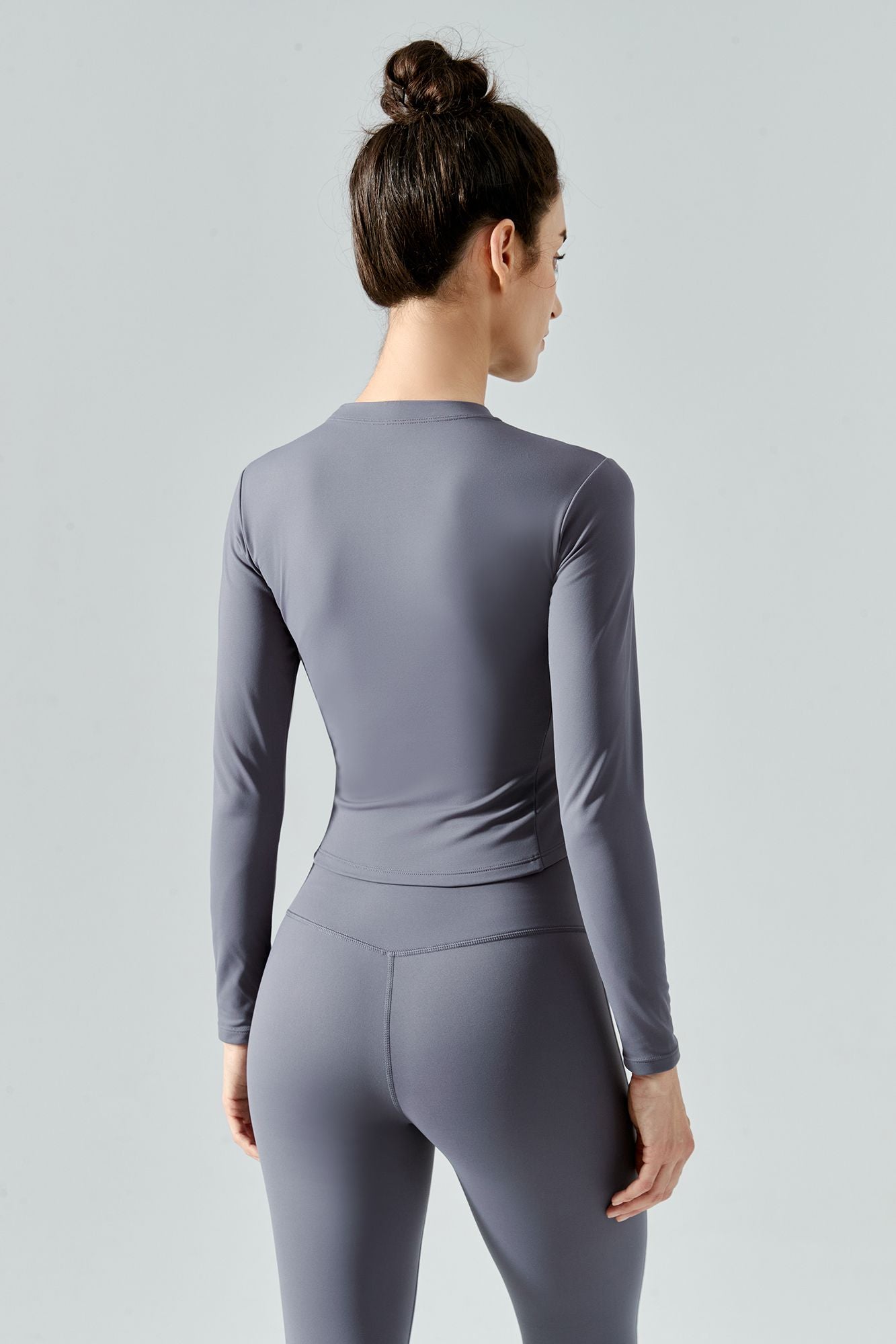 Thermal Long Sleeve Yoga Top by bornfocus