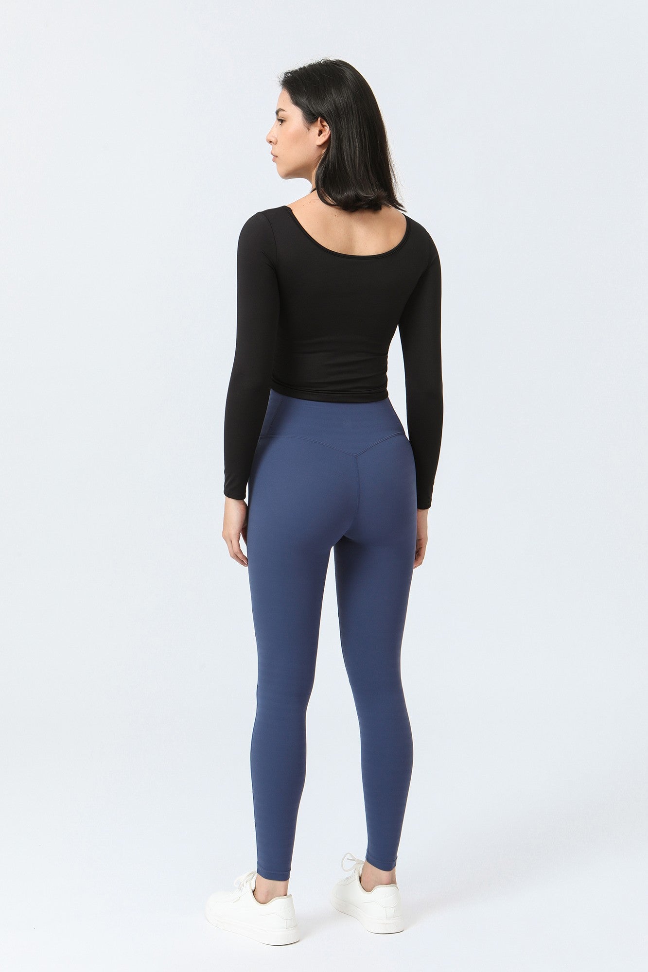 Halterneck Long Sleeve Crop Top by bornfocus