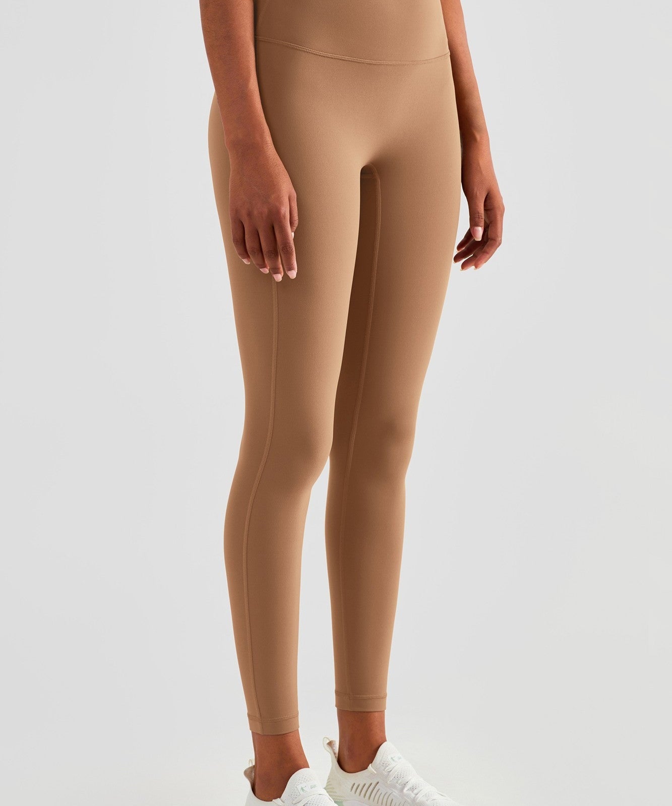 No Front Seam Leggings with Hidden Pocket by bornfocus