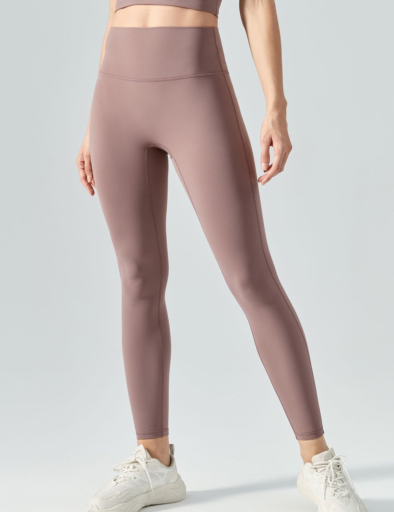 No Front Seam Thermal Workout Leggings by bornfocus