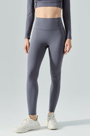 No Front Seam Thermal Workout Leggings by bornfocus