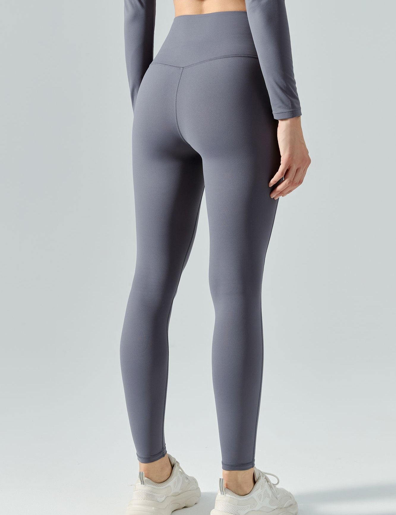 No Front Seam Thermal Workout Leggings by bornfocus