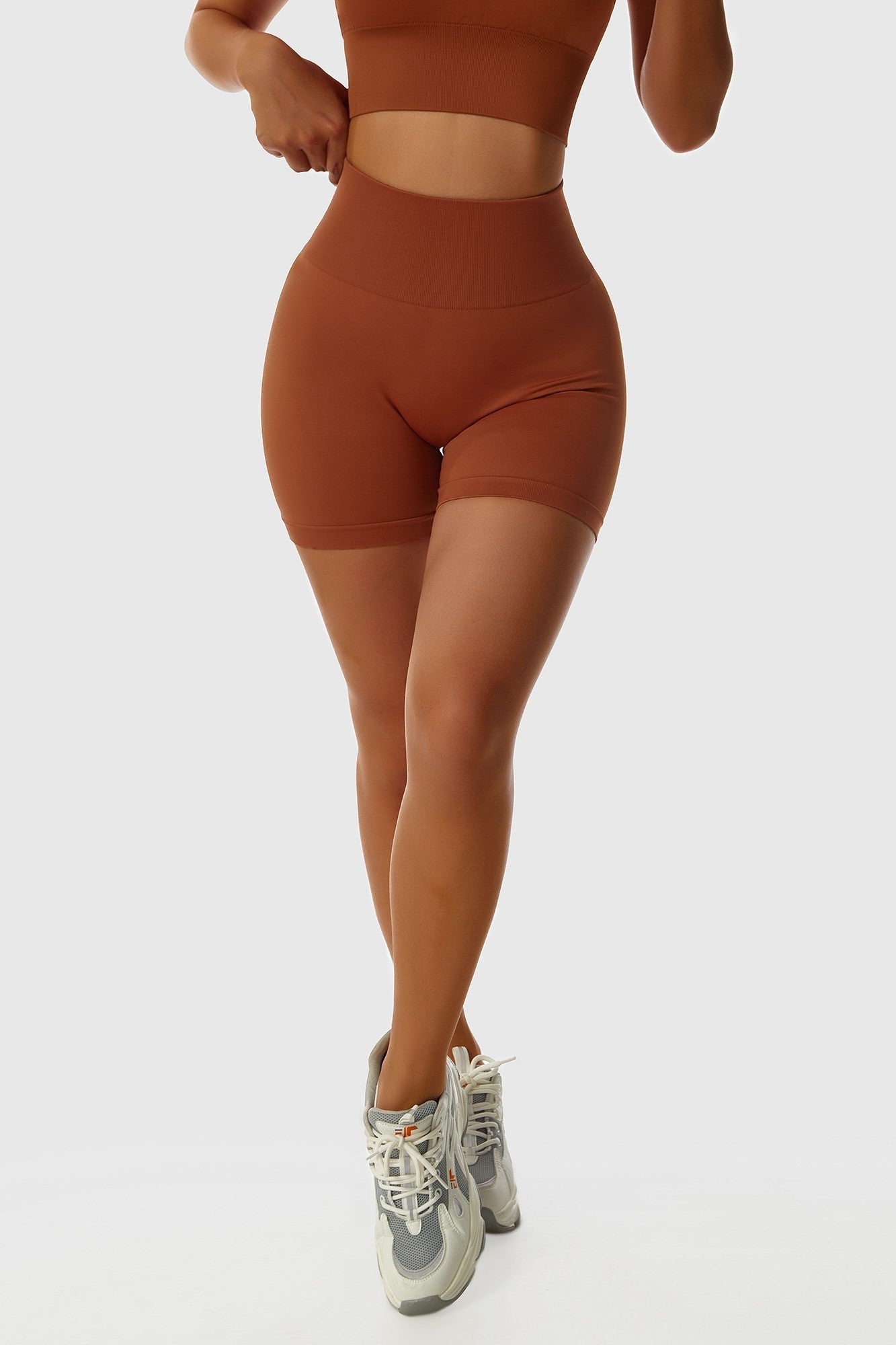 Seamless Scrunch-Butt Mini Shorts by bornfocus