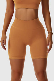 Ribbed Seamless Cycling Shorts by bornfocus