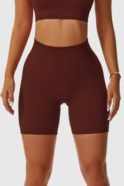 Ribbed Seamless Cycling Shorts by bornfocus