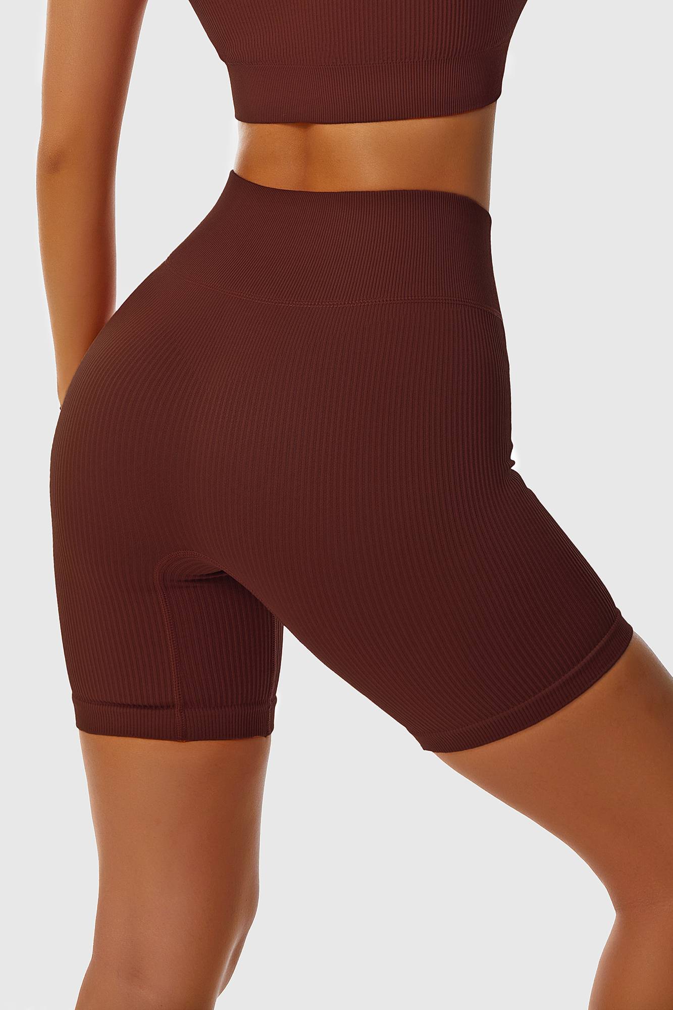 Ribbed Seamless Cycling Shorts by bornfocus