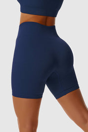 Ribbed Seamless Cycling Shorts by bornfocus