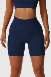 Ribbed Seamless Cycling Shorts by bornfocus