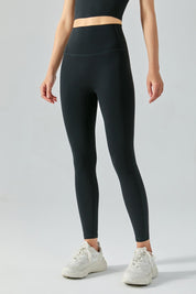 High-Rise No Front Seam Leggings by bornfocus