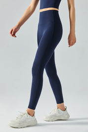 High-Rise No Front Seam Leggings by bornfocus