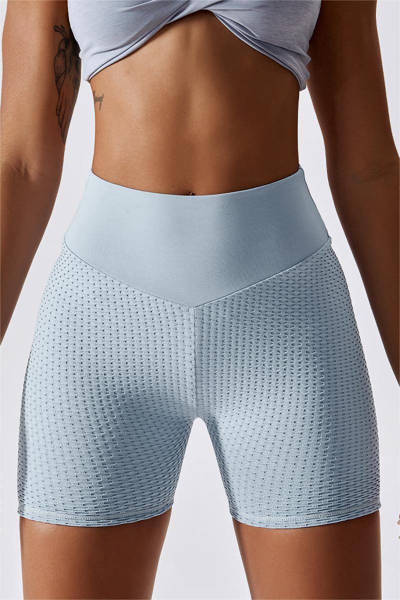 Honeycomb Scrunch Butt Seamless Shorts by bornfocus