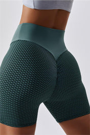 Honeycomb Scrunch Butt Seamless Shorts by bornfocus