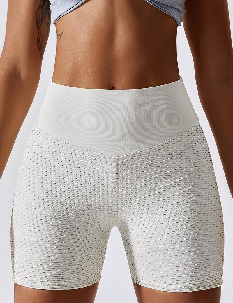 Honeycomb Scrunch Butt Seamless Shorts by bornfocus