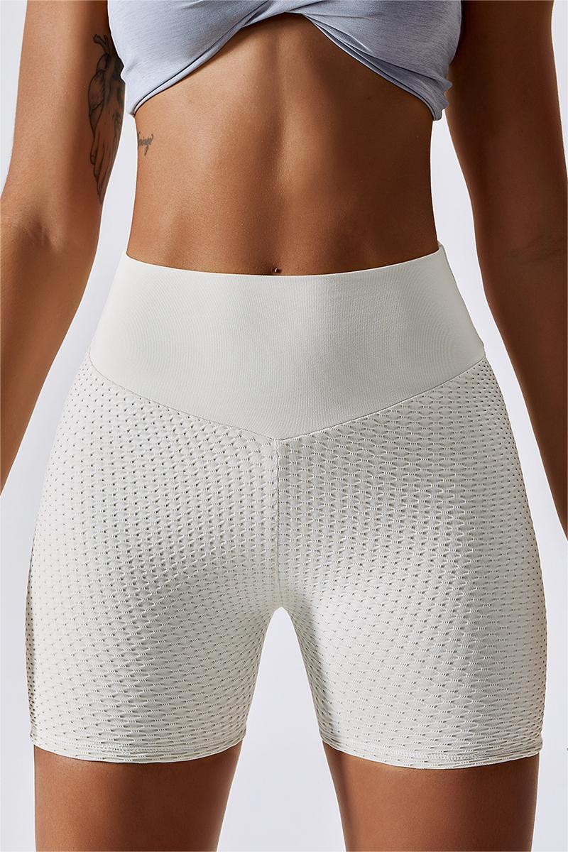 Honeycomb Scrunch Butt Seamless Shorts by bornfocus