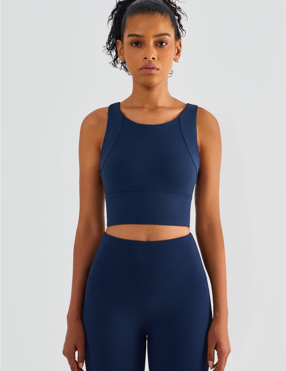 Longline Racerback Sports Bra by bornfocus