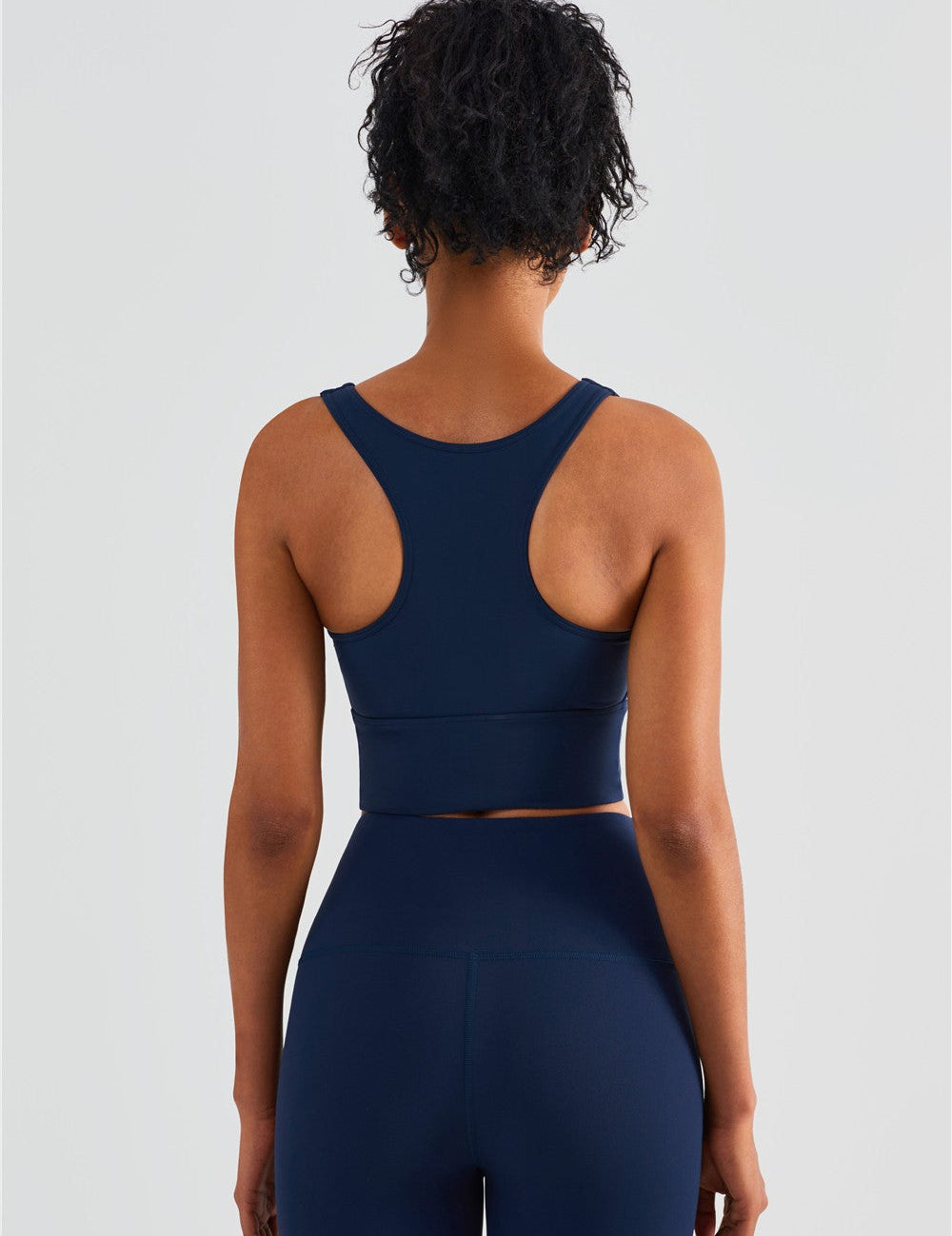 Longline Racerback Sports Bra by bornfocus