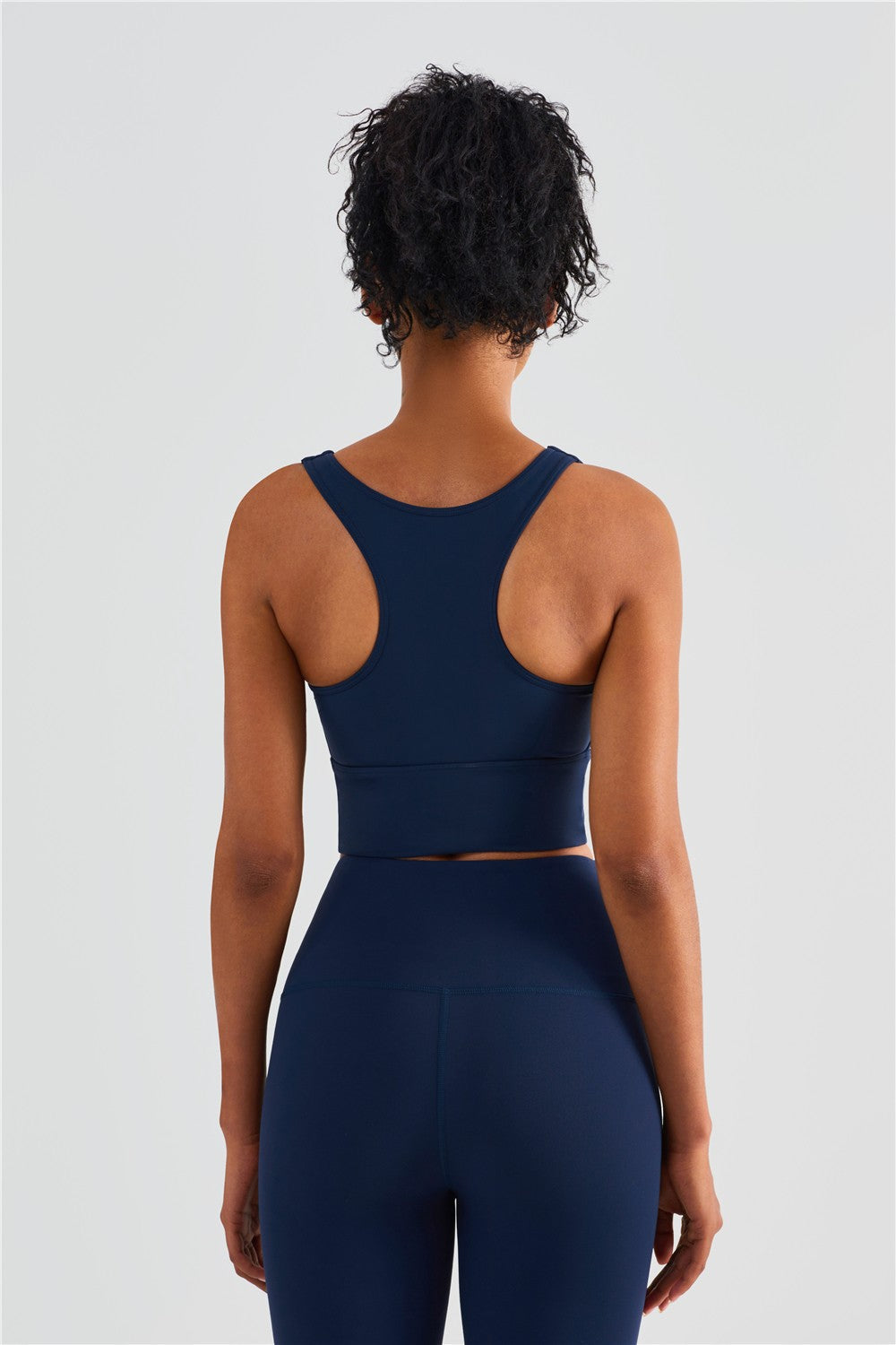 Longline Racerback Sports Bra by bornfocus