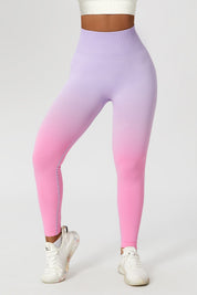 Ombre Seamless Scrunch Butt Legging by bornfocus