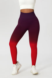 Ombre Seamless Scrunch Butt Legging by bornfocus