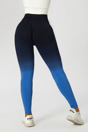 Ombre Seamless Scrunch Butt Legging by bornfocus