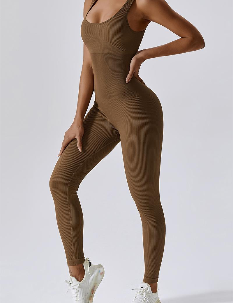 Sleeveless Sculpted Bodysuit by bornfocus