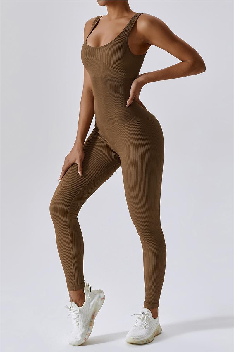 Sleeveless Sculpted Bodysuit by bornfocus