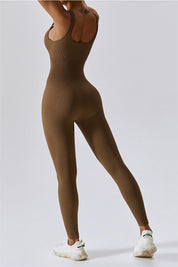 Sleeveless Sculpted Bodysuit by bornfocus