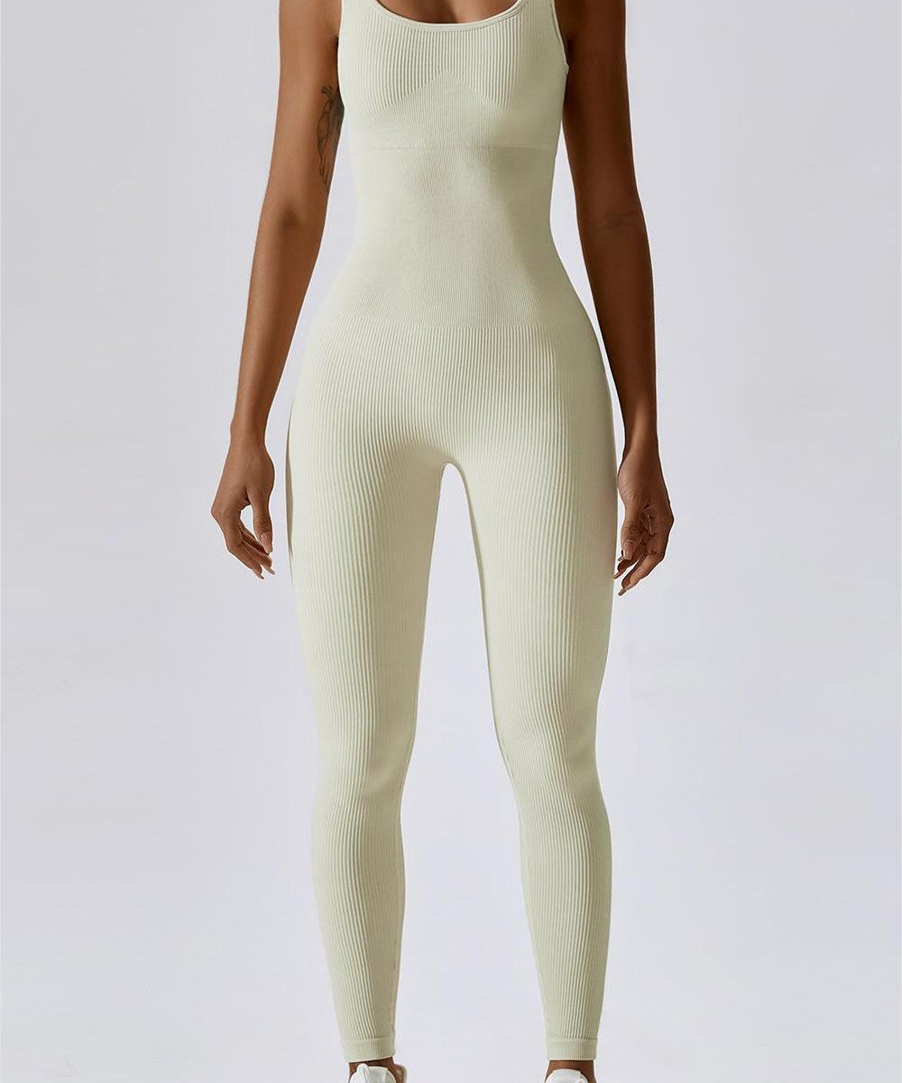 Sleeveless Sculpted Bodysuit by bornfocus