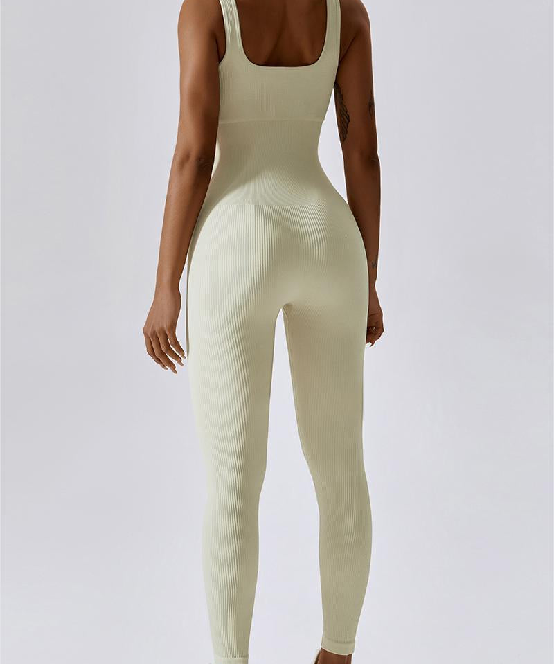 Sleeveless Sculpted Bodysuit by bornfocus