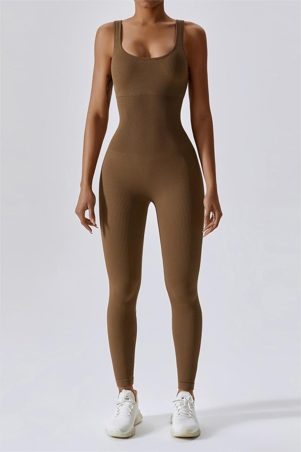 Sleeveless Sculpted Bodysuit by bornfocus