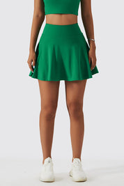 High Waisted Pleated Tennis Skirt by bornfocus