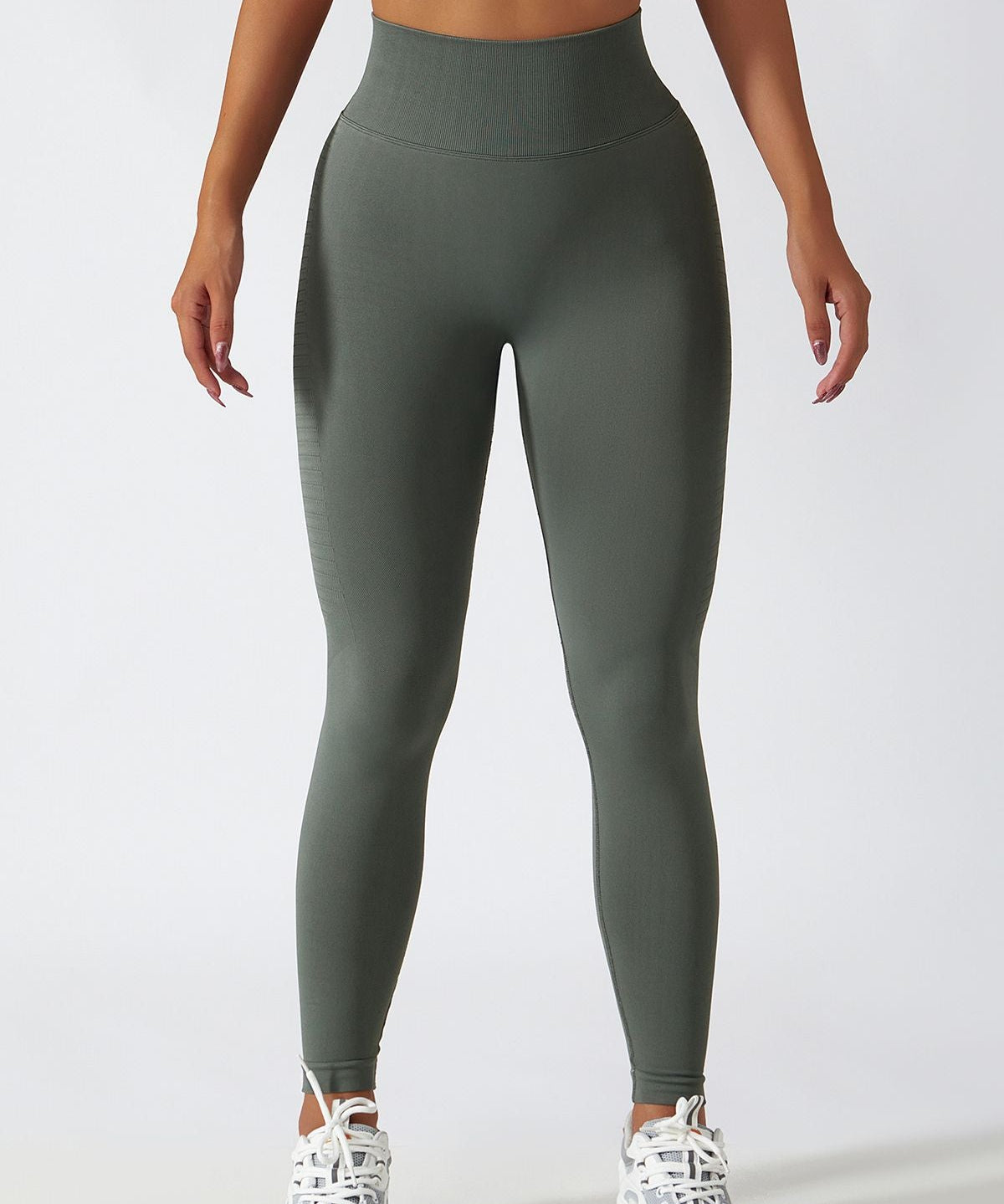 High-Rise Butt Lifting Seamless Leggings by bornfocus