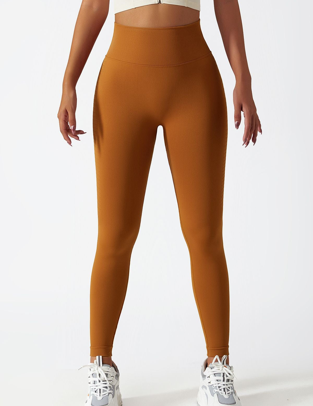 High-Rise Butt Lifting Seamless Leggings by bornfocus