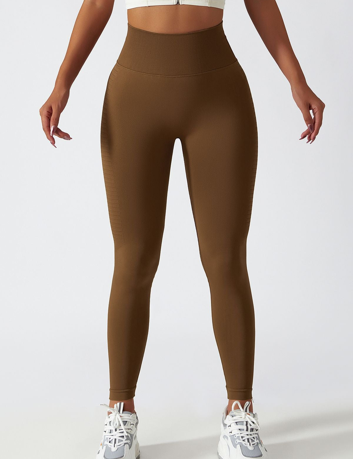 High-Rise Butt Lifting Seamless Leggings by bornfocus