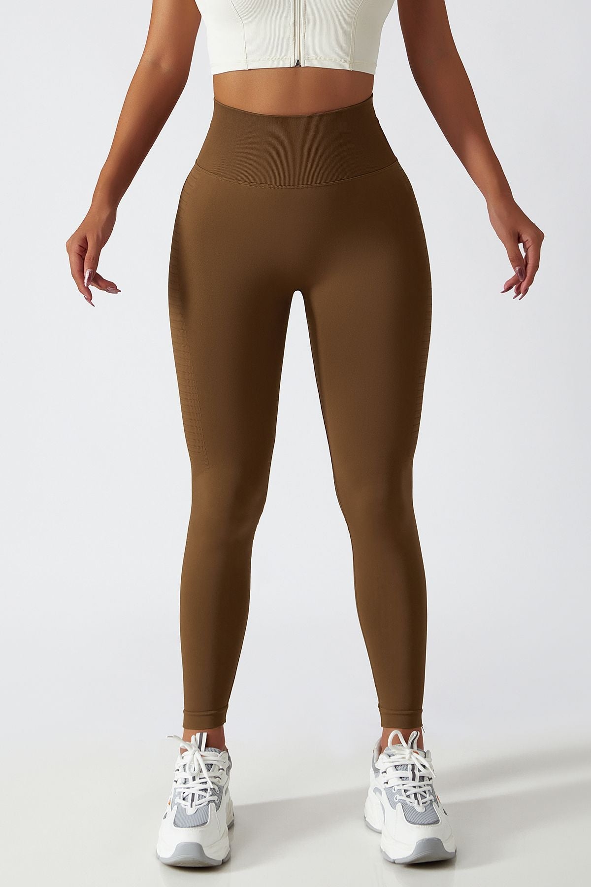 High-Rise Butt Lifting Seamless Leggings by bornfocus