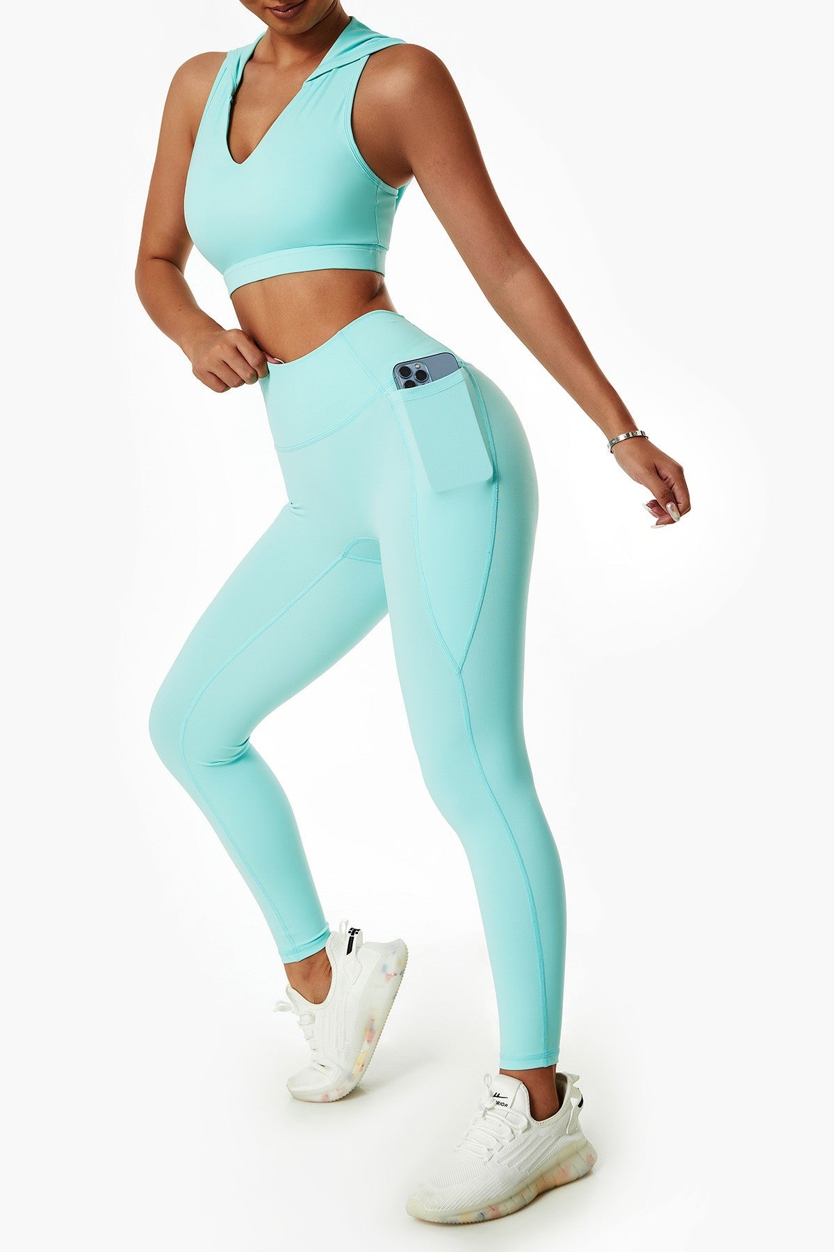 High Waist Multi-Sport Leggings with Pockets by bornfocus