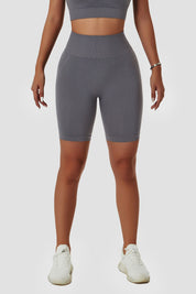 Seamless High Waist Scrunch Biker Shorts by bornfocus