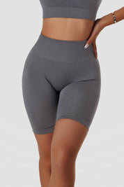 Seamless High Waist Scrunch Biker Shorts by bornfocus