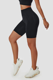 Seamless High Waist Scrunch Biker Shorts by bornfocus