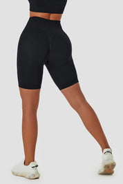 Seamless High Waist Scrunch Biker Shorts by bornfocus