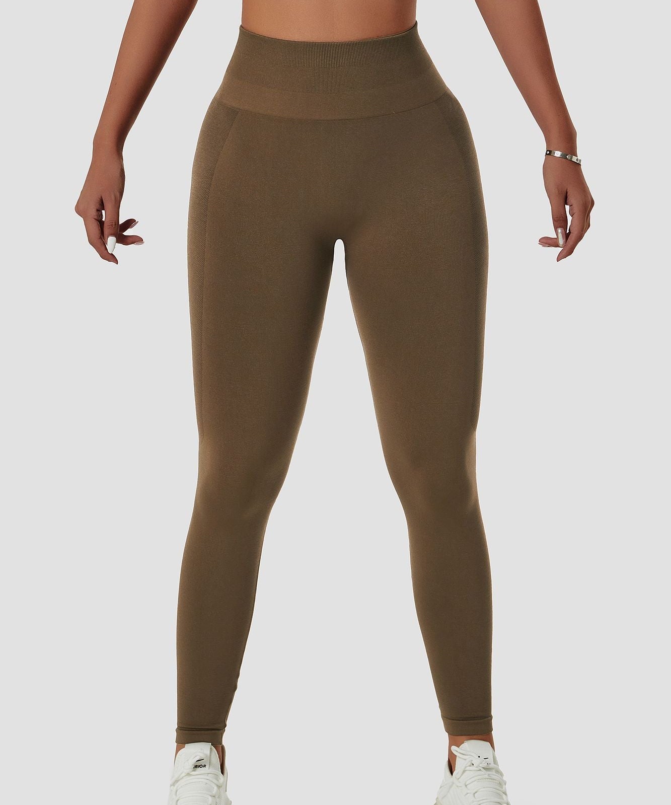 Seamless High-Rise Scrunch Butt Leggings by bornfocus