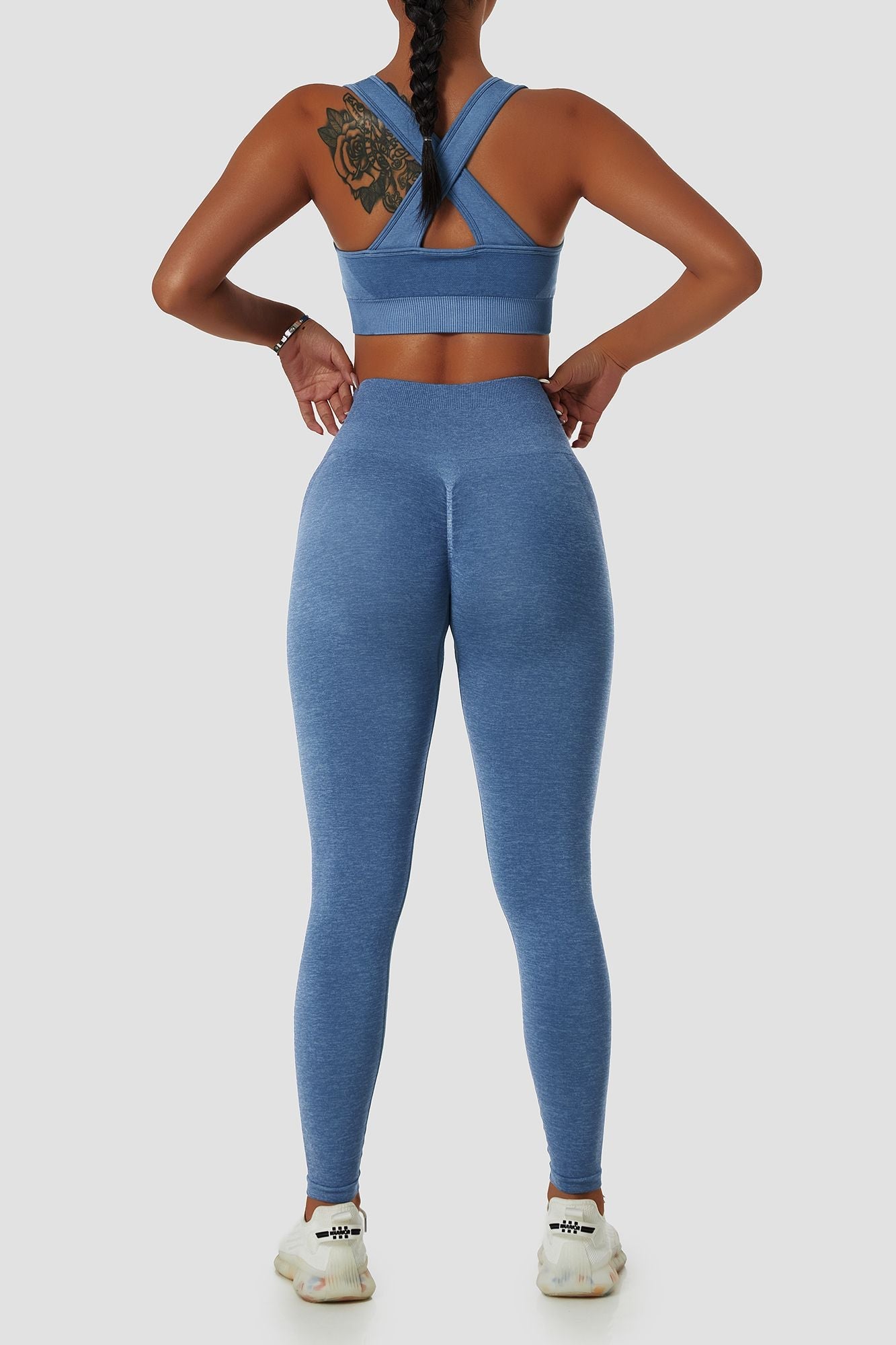 Seamless High-Rise Scrunch Butt Leggings by bornfocus