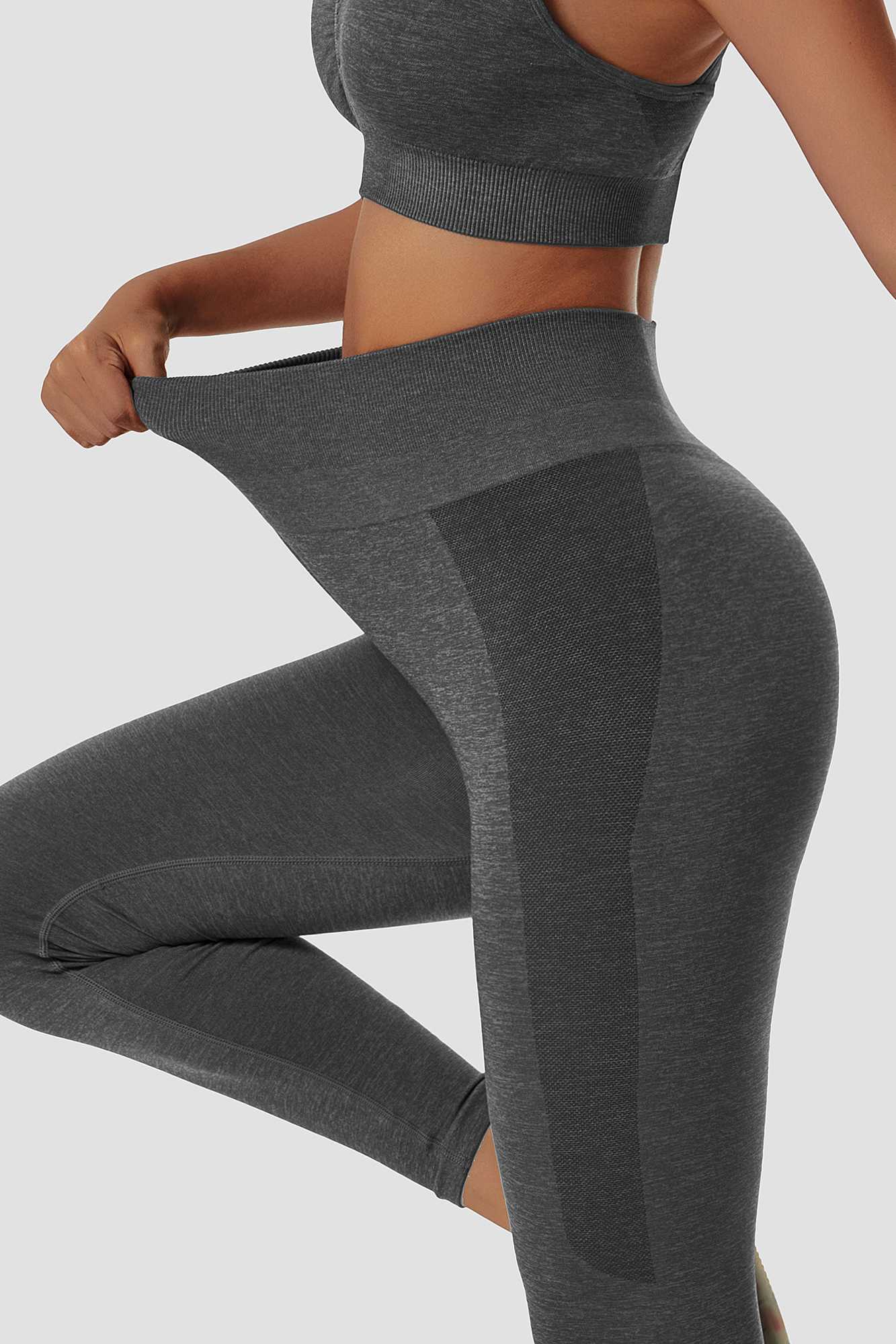 Seamless High-Rise Scrunch Butt Leggings by bornfocus